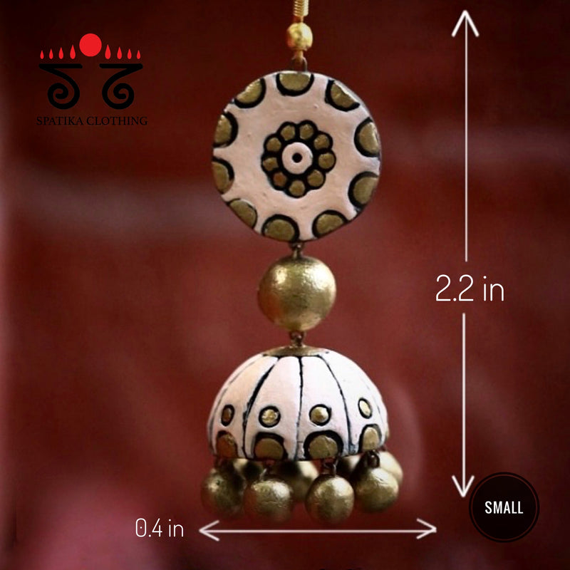 Terracotta Jhumkas