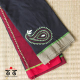 Hand Embroidered Bengal Cotton Saree