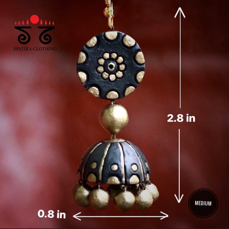Terracotta Jhumkas