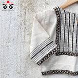 Hand - Embroidered Mirror Work Blouse