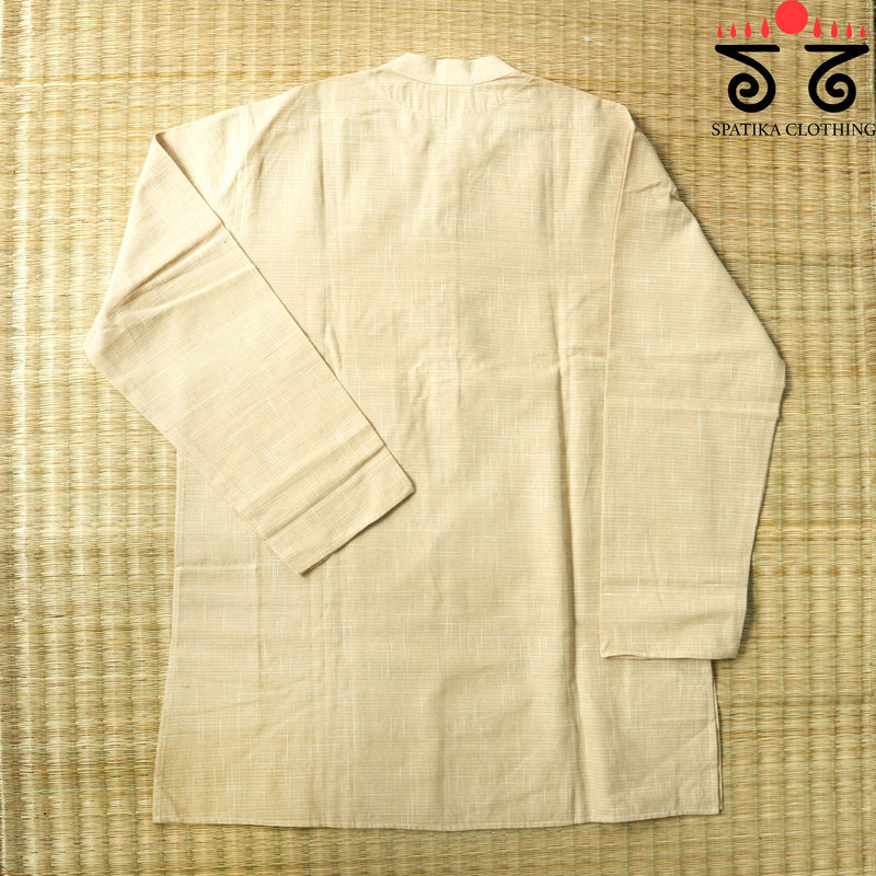 Pen Kalamkari Placket Men's Cotton kurta