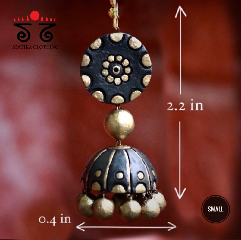 Terracotta Jhumkas