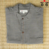 Men's Handwoven Cotton Short Kurta