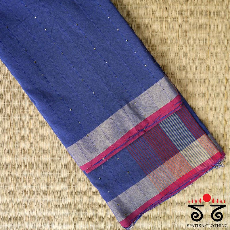 Bengal Cotton Sequins Saree