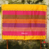 Kundan Work on Raw Silk Saree