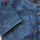 Jamdhani Frilled Blouse
