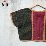 Ajrak Pintucked Blouse