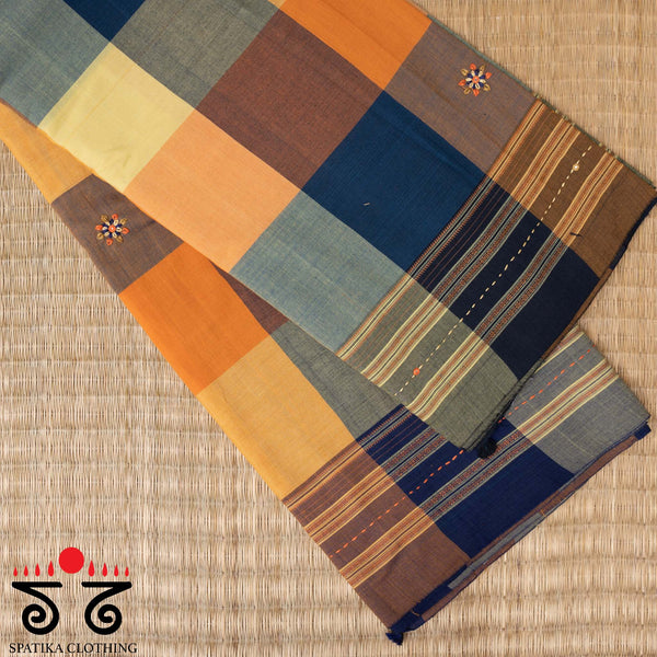 Hand - Embroidered Ilkal Saree