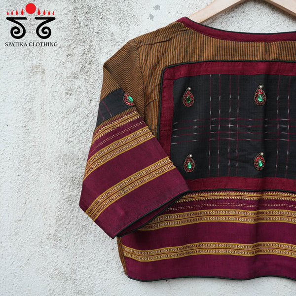 ILkal - Temple Jewellery Blouse