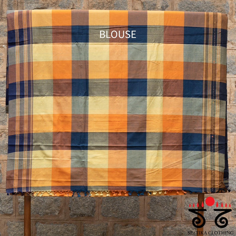 Hand - Embroidered Ilkal Saree