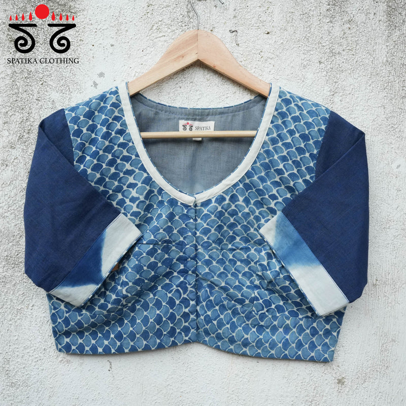 Morni Hand Blockprinted Blouse