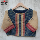 Ajrak Smocked Blouse