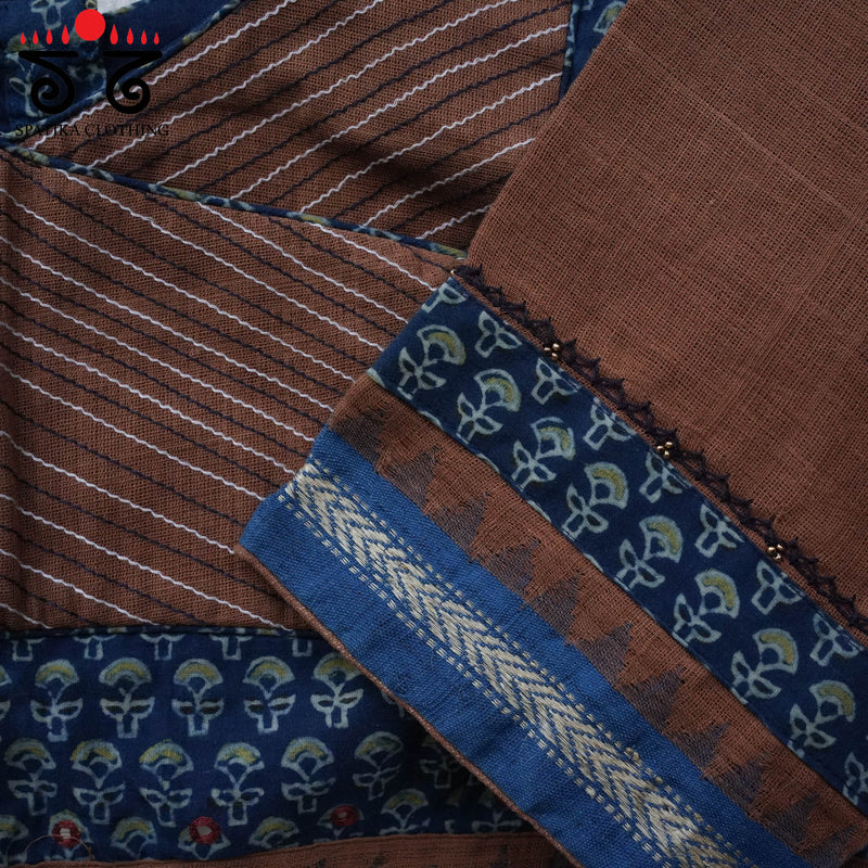Ponduru Ajrak Hand Blockprinted Blouse