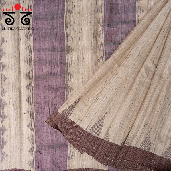 Tussar Jamdhani Saree