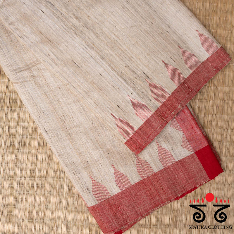 Tussar Jamdhani Saree