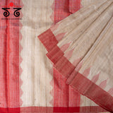 Tussar Jamdhani Saree