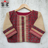 Ajrak Smocked Blouse