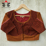 Ajrak Hand Blockprinted Blouse