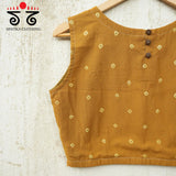 Bandhani Sleeveless Blouse