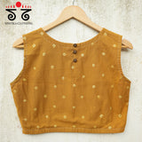 Bandhani Sleeveless Blouse