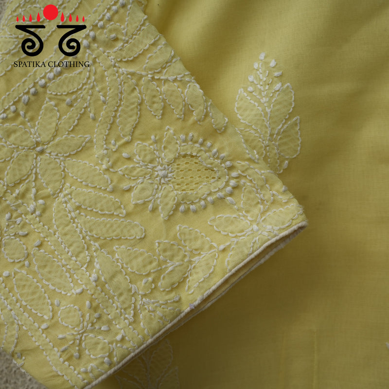 Chikankari Handwoven Cotton Blouse