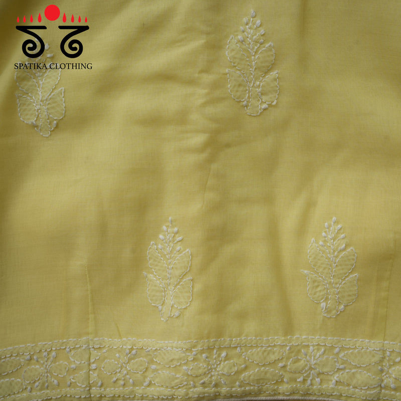 Chikankari Handwoven Cotton Blouse