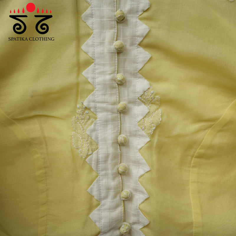 Chikankari Handwoven Cotton Blouse