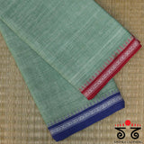 Ponduru Handspun Saree - Ganga Jamuna Border!