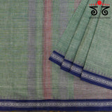 Ponduru Handspun Saree - Ganga Jamuna Border!