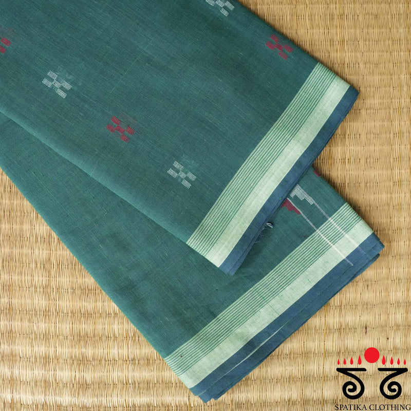 Jamdhani Handwoven Cotton Saree