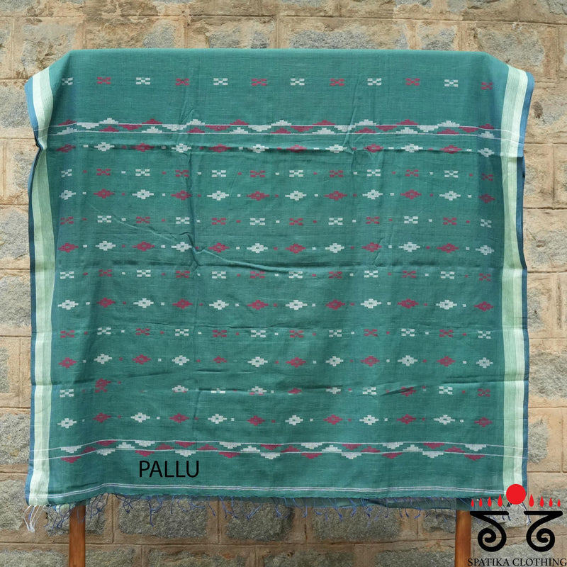 Jamdhani Handwoven Cotton Saree