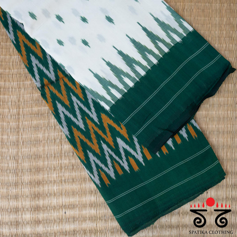 Ikat Handwoven Cotton Saree