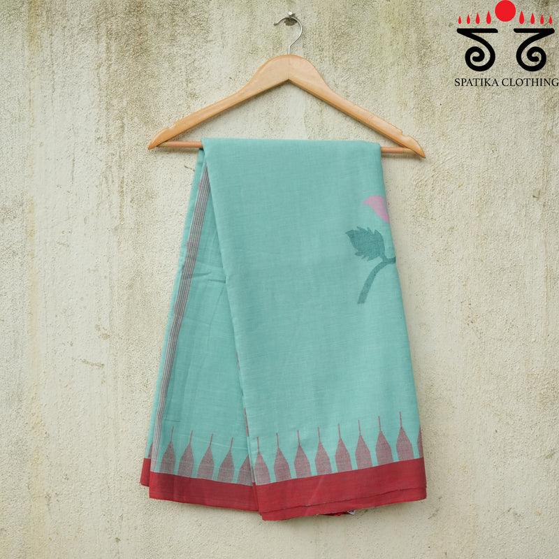 Jamdhani Handwoven Cotton Saree