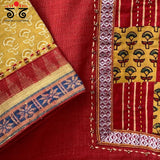 Ajrak Ponduru Patchwork Blouse