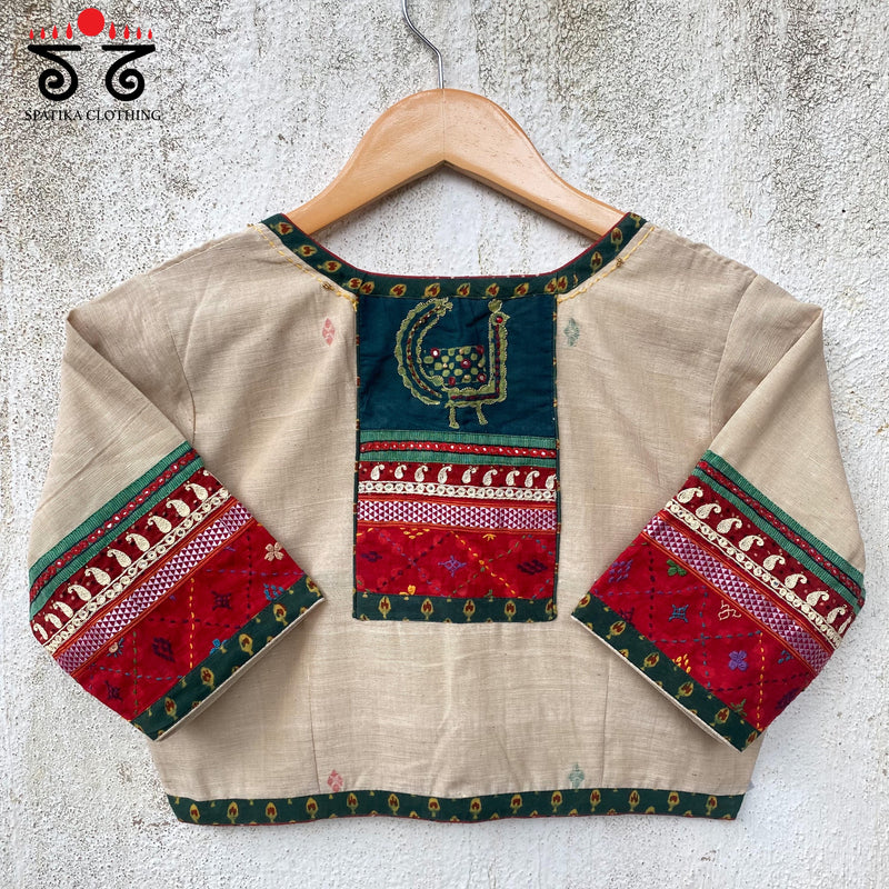 Morni Patchwork Blouse