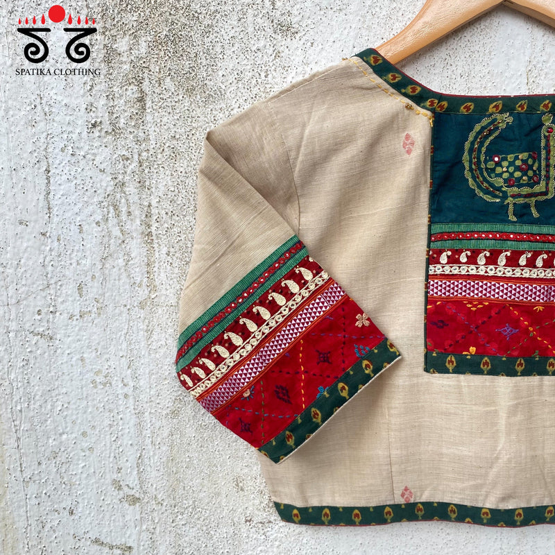 Morni Patchwork Blouse