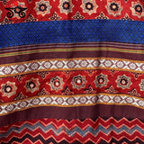 NILA - Handcrafted Blouse in Ajrak