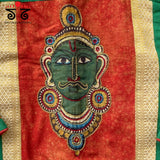 Pen Kalamkari Man - Striped Blouse