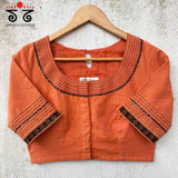 Hand - Embroidered Mirror Work Blouse