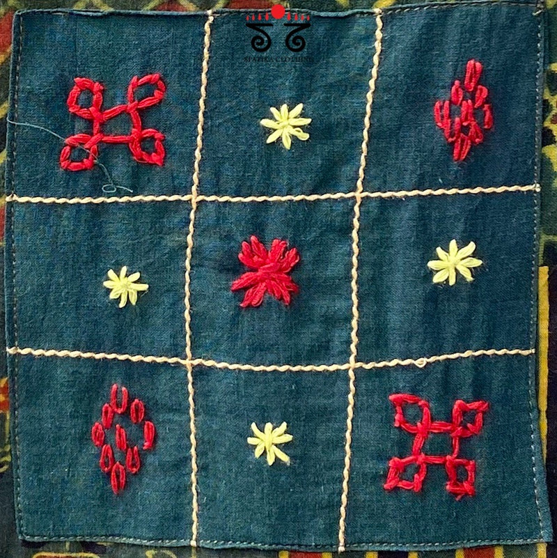 Ajrak Collage Blouse