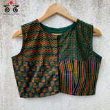 Ajrak Collage Blouse