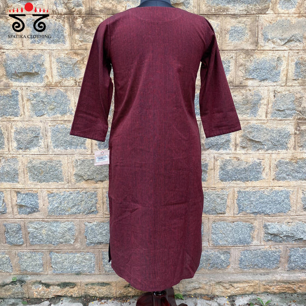 Pen kalamkari Cotton Kurta