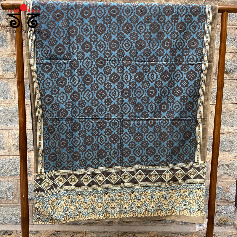 Ajrak Blockprinted Dupatta