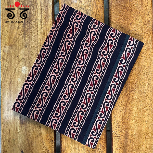 Hand Bound Ajrak Notebook