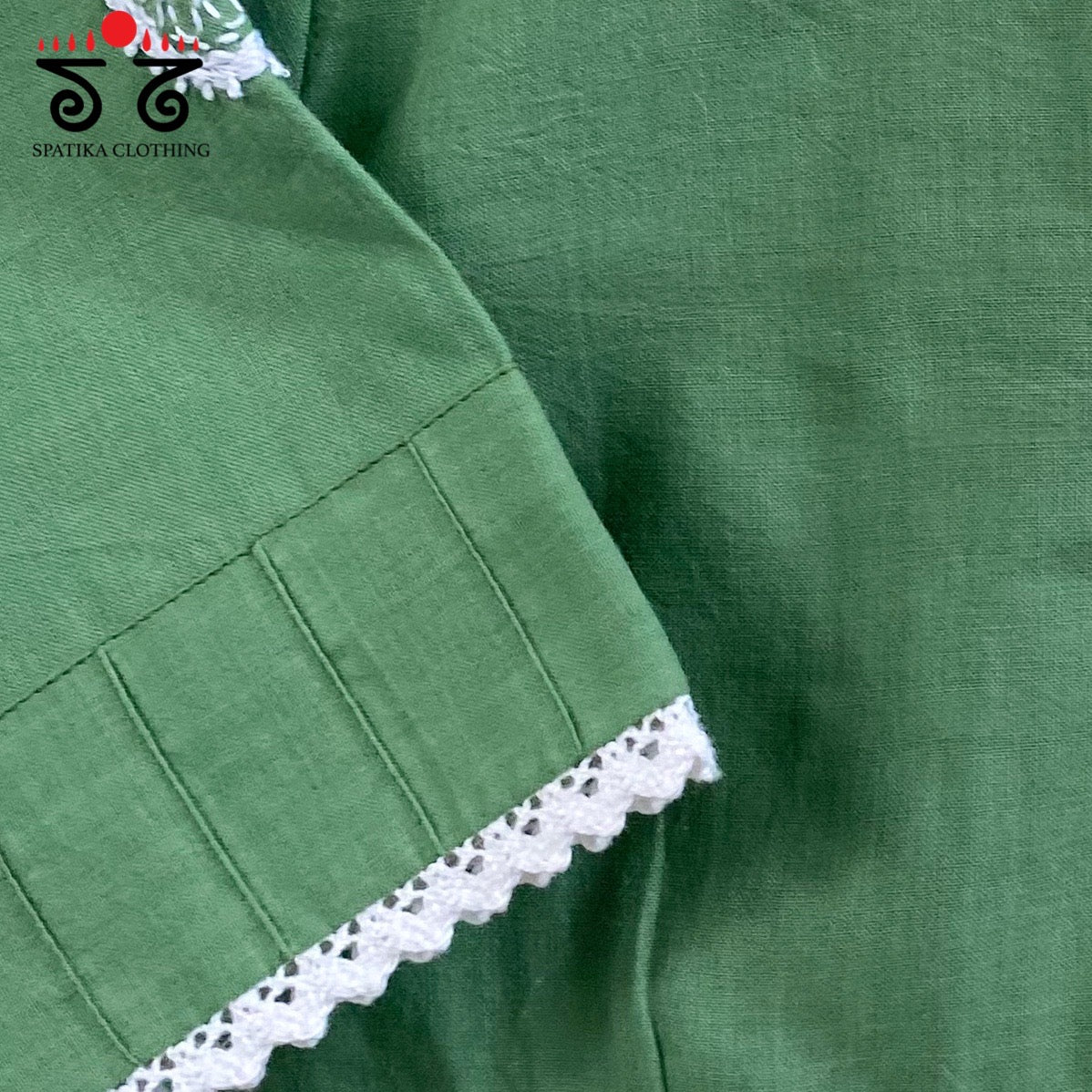 Chikan & Lace Blouse