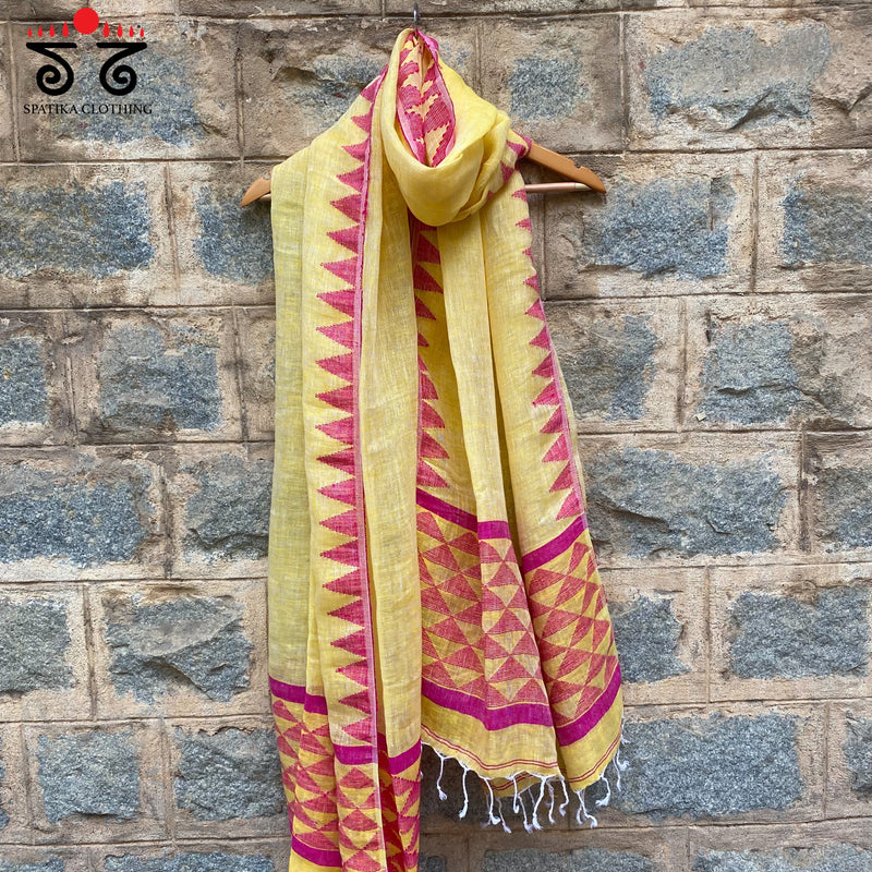 Jamdhani Linen Dupatta