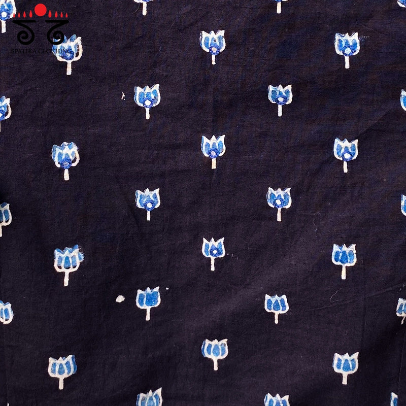 Lotus Ajrak Blouse
