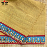 Pen Kalamkari - Ponduru Blouse Fabric