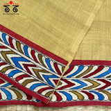 Pen Kalamkari - Ponduru Blouse Fabric