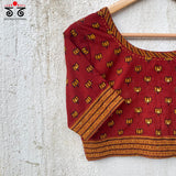 Lotus Ajrak Blouse